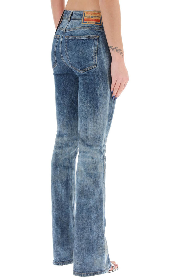 Diesel 1969 d-ebbey jeans with jewel buckle