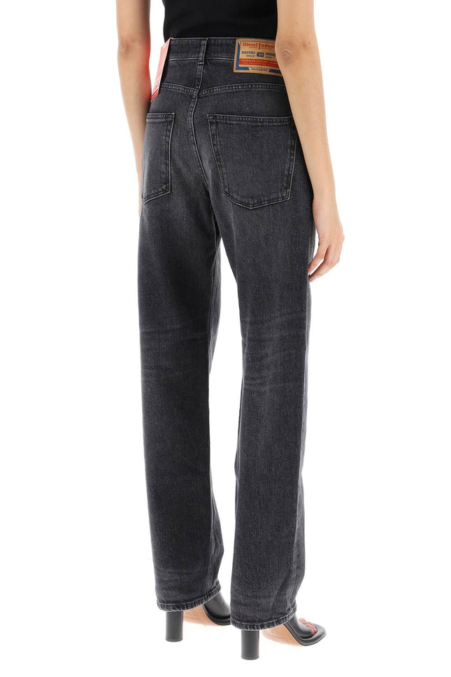 Diesel 'ark' loose jeans with logo buckle-women > clothing > jeans-Diesel-Urbanheer