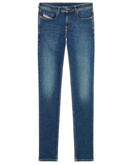 Diesel Blue Cotton Jeans & Pant