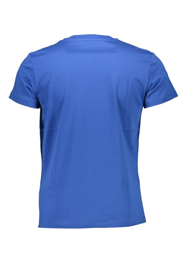 Diesel Blue Cotton Men T-Shirt