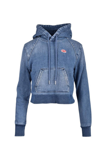 Diesel Blue Cotton Sweater