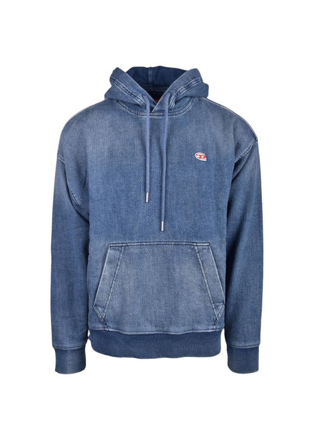 Diesel Blue Cotton Sweater