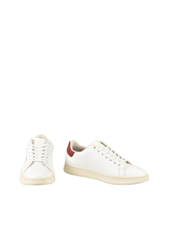 Diesel Bordeaux Leather Sneaker