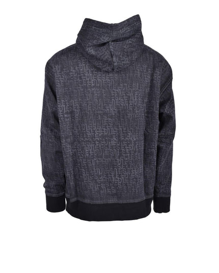 Diesel Gray Cotton Sweater