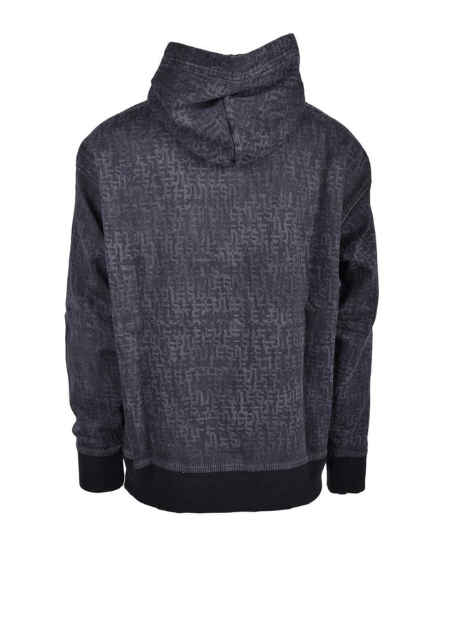 Diesel Gray Cotton Sweater