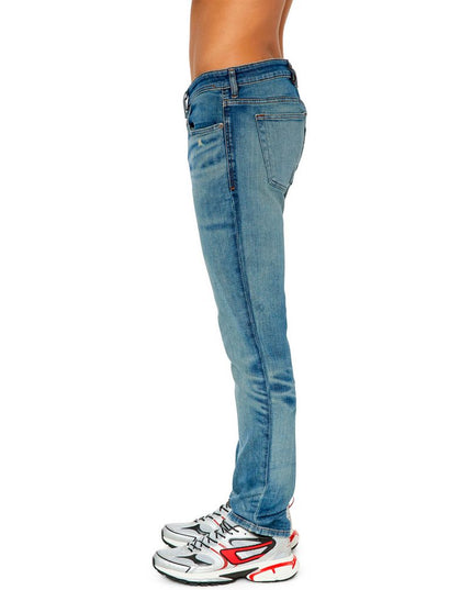 Diesel Punk-Inspired Low Waist Skinny Jeans