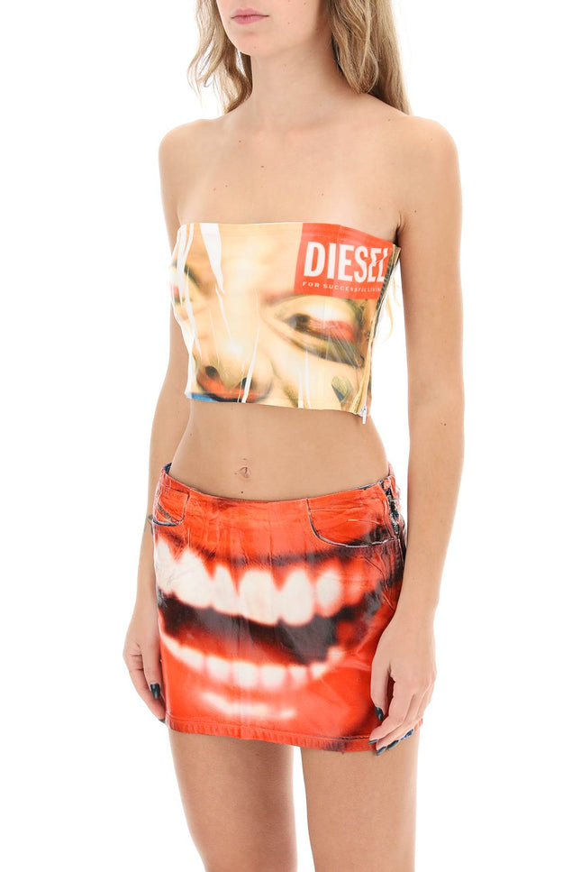 Diesel t-hollox bandeau top-women > clothing > tops-Diesel-Urbanheer