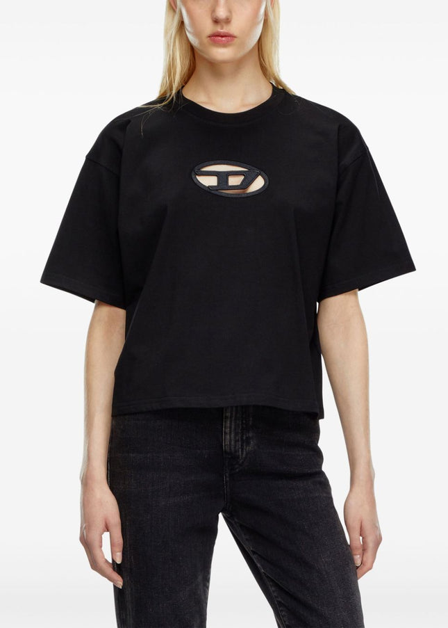 Diesel T-shirts and Polos Black