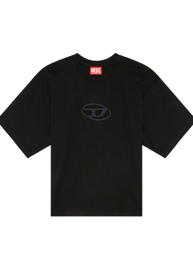 Diesel T-shirts and Polos Black