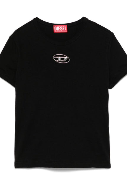 Diesel T-shirts and Polos Black