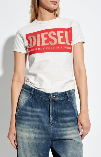 Diesel T-shirts and Polos White