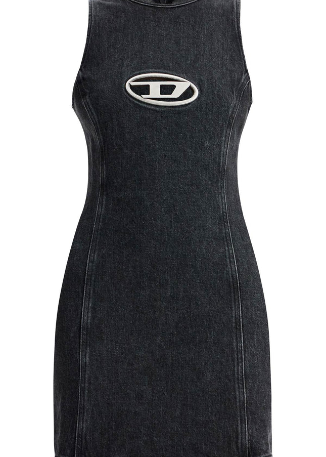 Diesel mini denim dress in seven words