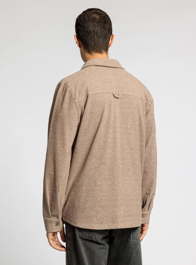 Discovery Shirt - Long Sleeve Button Up  CLOVE HEATHER