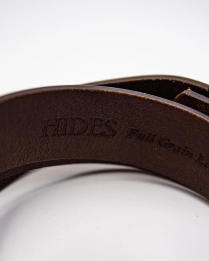 Distressed Leather Belt - 1.5in