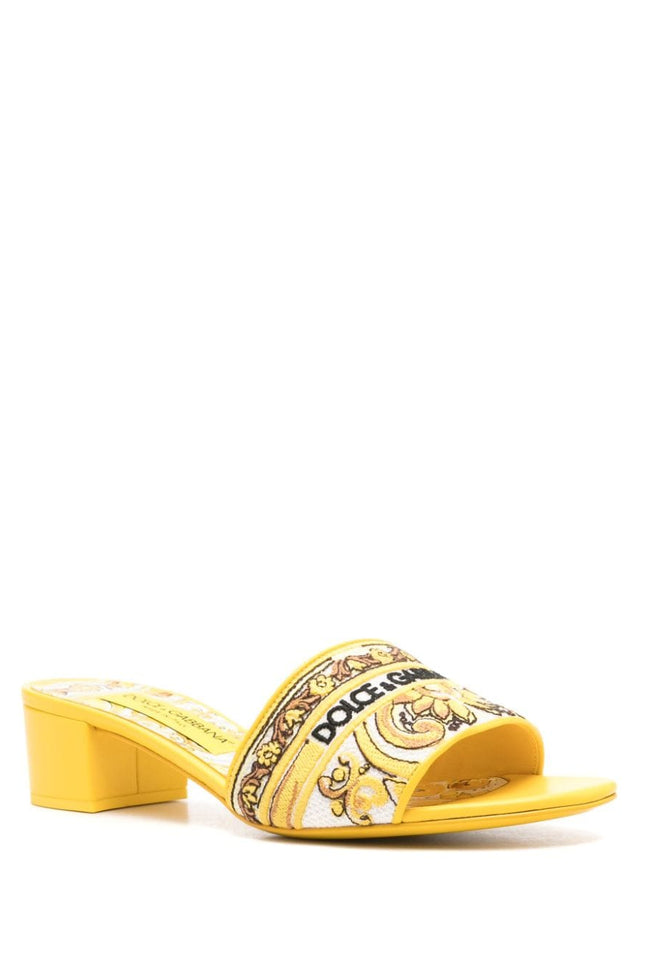 Dolce & Gabbana Sandals Yellow