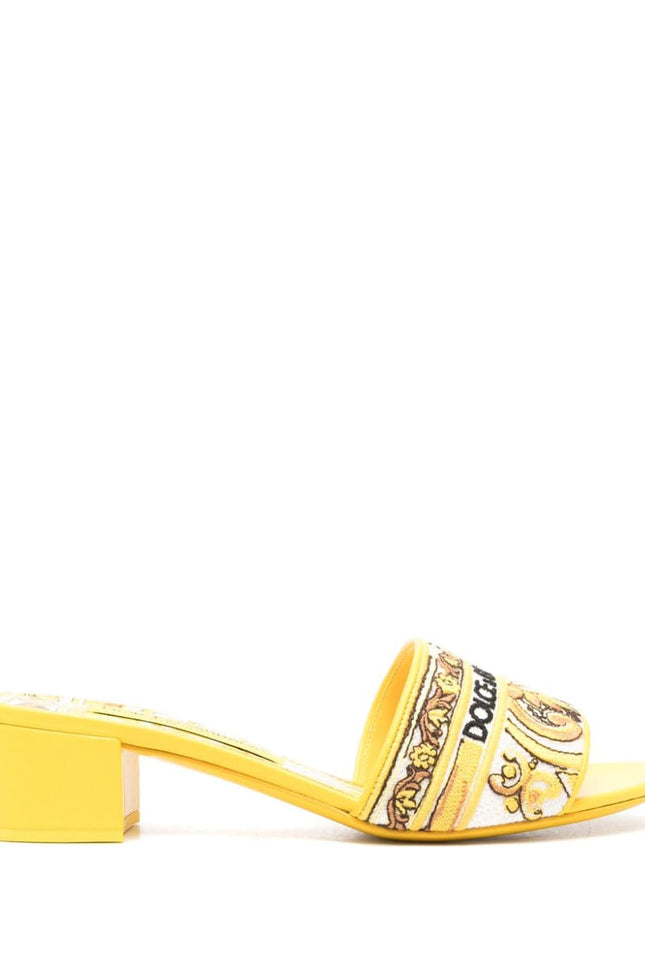 Dolce & Gabbana Sandals Yellow