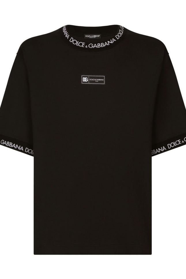 Dolce & Gabbana T-Shirts And Polos Black