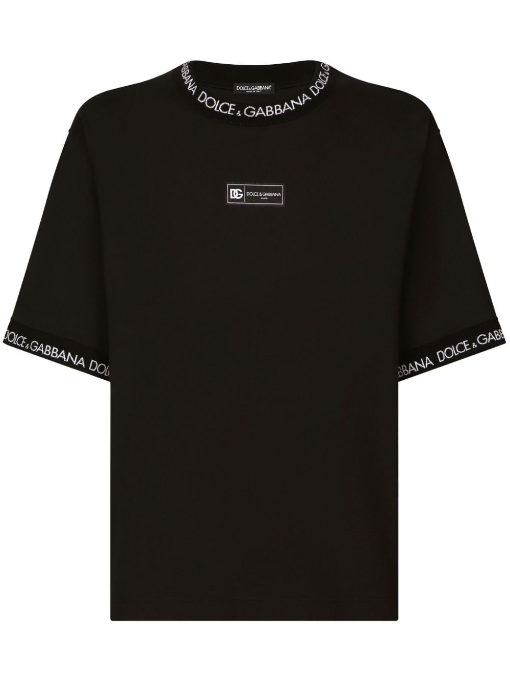 Dolce & Gabbana T-Shirts And Polos Black