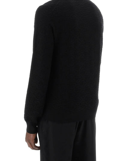 Dolce & Gabbana dg jacquard silk sweater