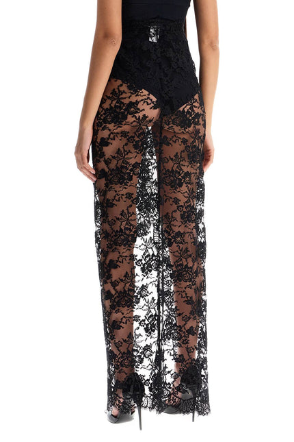 Dolce & Gabbana long lace maxi skirt