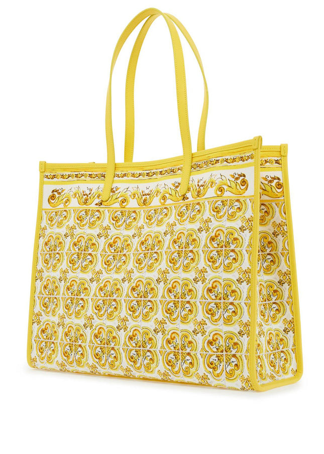 Dolce & Gabbana maiolica large shopping bag