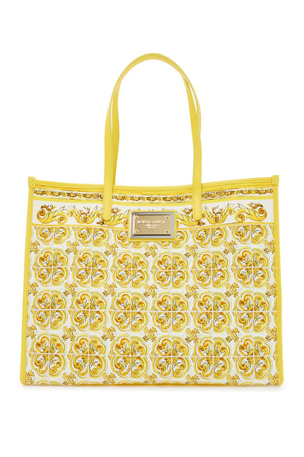 Dolce & Gabbana maiolica large shopping bag