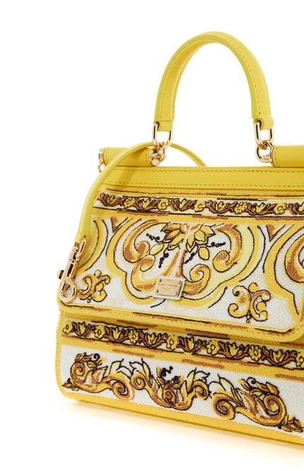 Dolce & Gabbana medium sicily handbag with maiolica embroidery