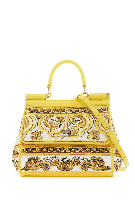 Dolce & Gabbana medium sicily handbag with maiolica embroidery