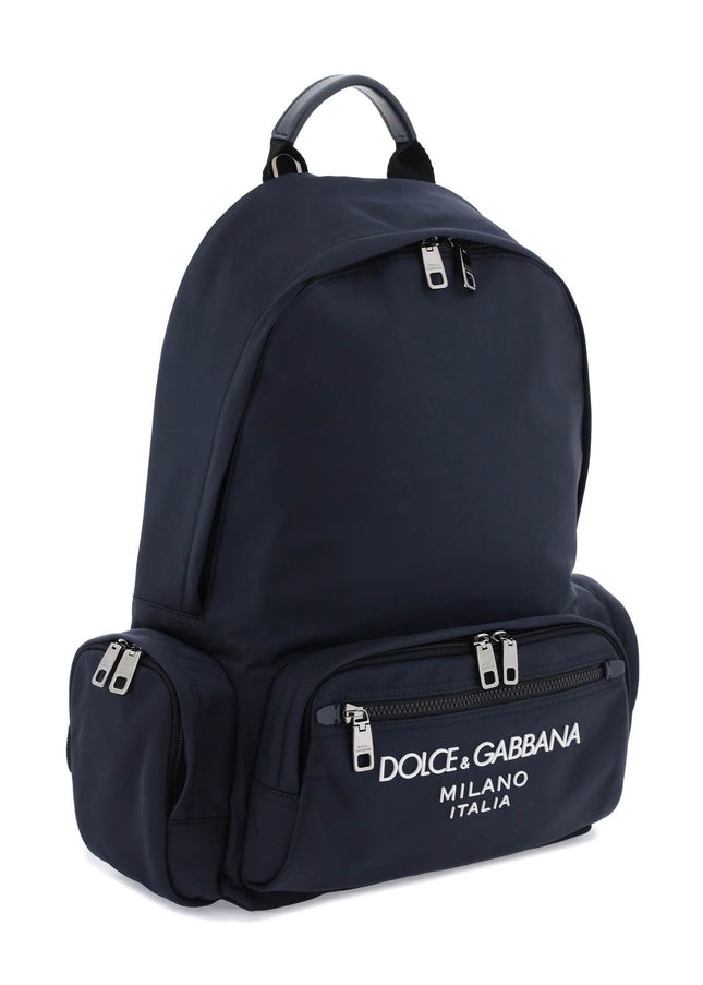 Dolce & Gabbana nylon backpack with logo