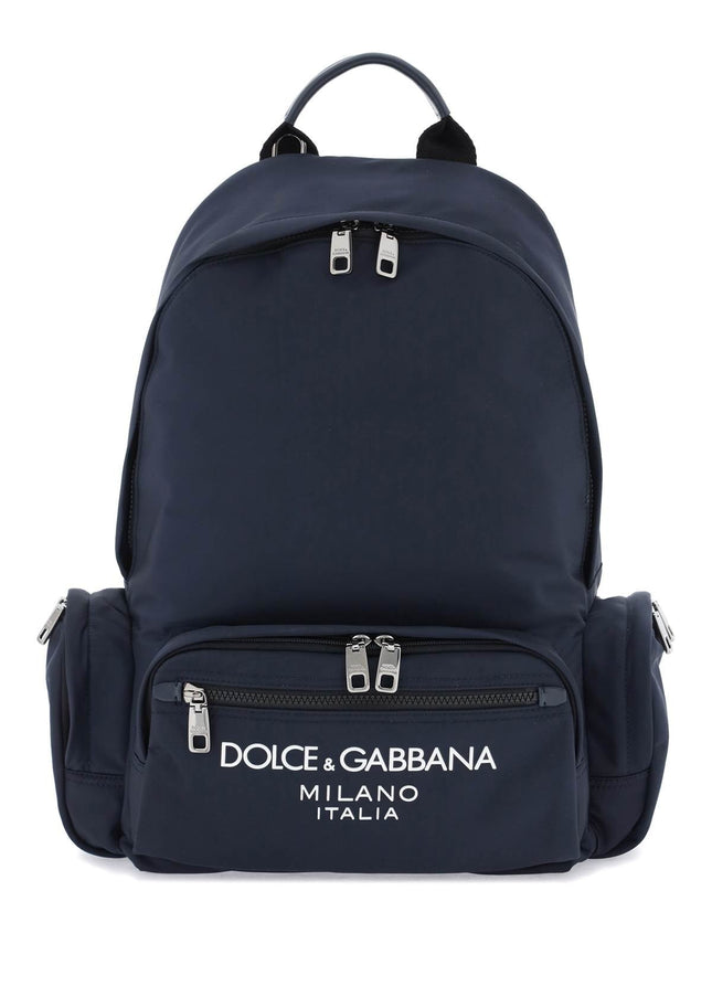 Dolce & Gabbana nylon backpack with logo