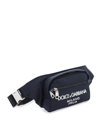 Dolce & Gabbana nylon beltpack bag with logo