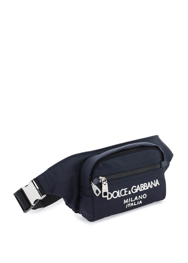 Dolce & Gabbana nylon beltpack bag with logo