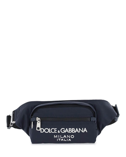 Dolce & Gabbana nylon beltpack bag with logo