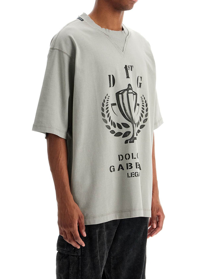 Dolce & Gabbana oversized printed t