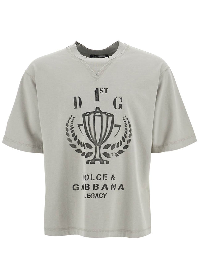 Dolce & Gabbana oversized printed t