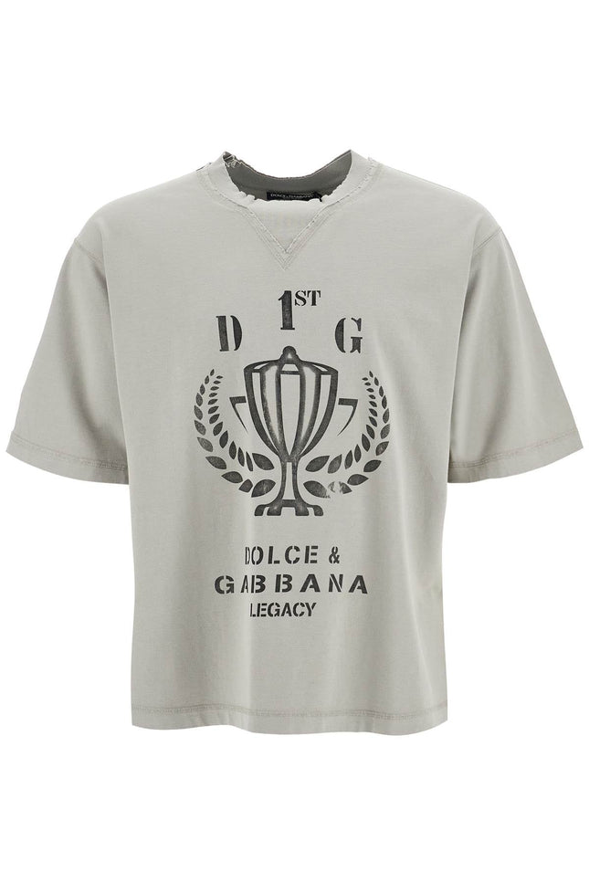 Dolce & Gabbana oversized printed t