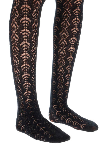 Dolce & Gabbana perforated cotton tights