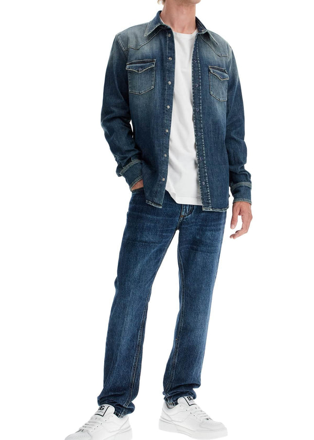 Dolce & Gabbana regular jeans with contrasting pocket