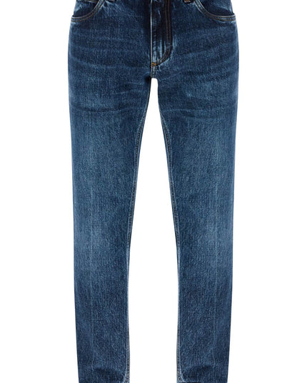 Dolce & Gabbana regular jeans with contrasting pocket