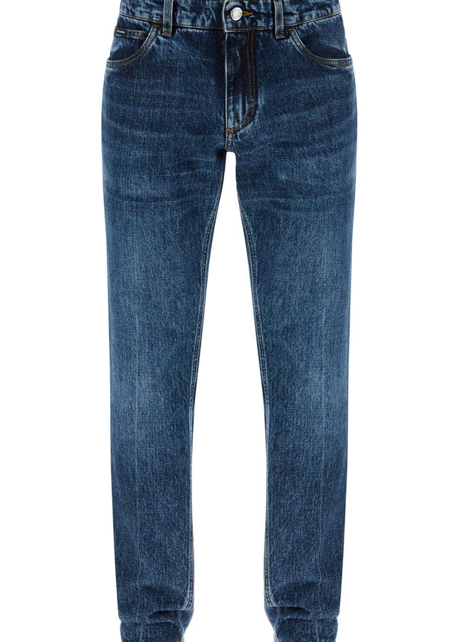 Dolce & Gabbana regular jeans with contrasting pocket