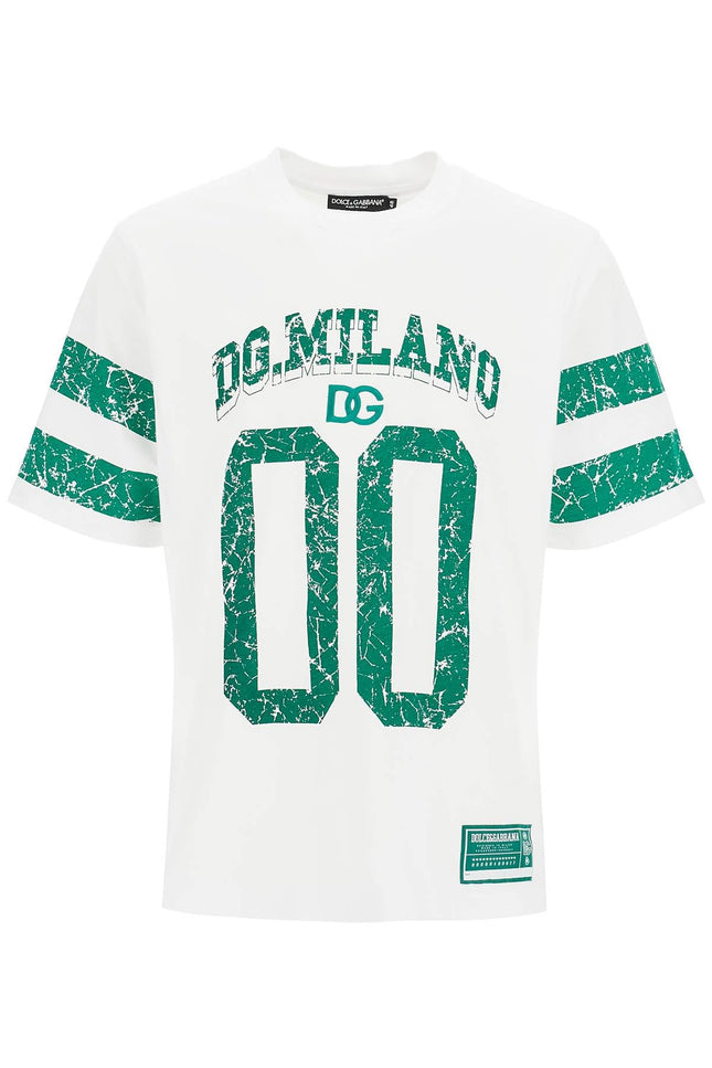 Dolce & Gabbana sporty print t-shirt - White