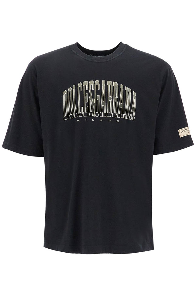 Dolce & Gabbana t-shirt with logo print - Black