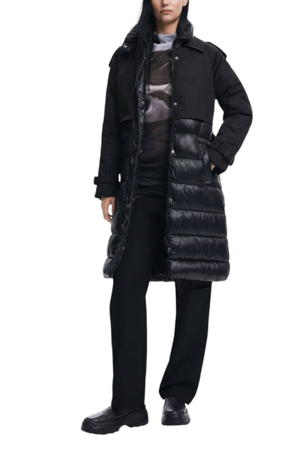 Down jacket Desigual padded_estocolmo Black - Foto 2