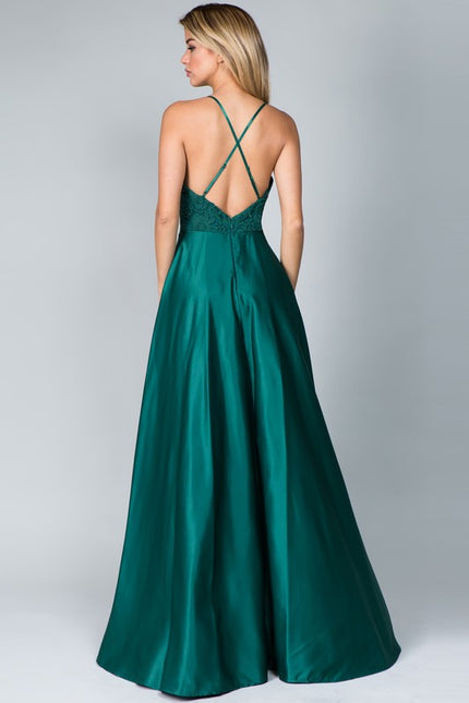 Dress, Prom, Bridesmaid, Maxi Dress, Gowns Emerald