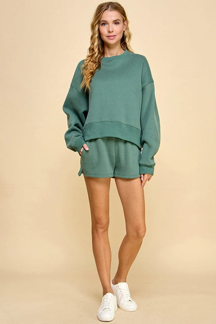 Dropped Shoulder Sweatshirt