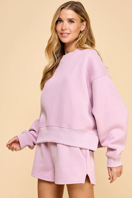 Dropped Shoulder Sweatshirt