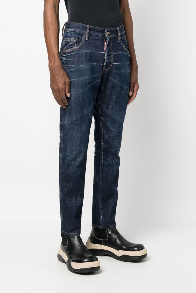 Dsquared2 Jeans Blue-men>clothing>jeans>classic-Dsquared2-Urbanheer