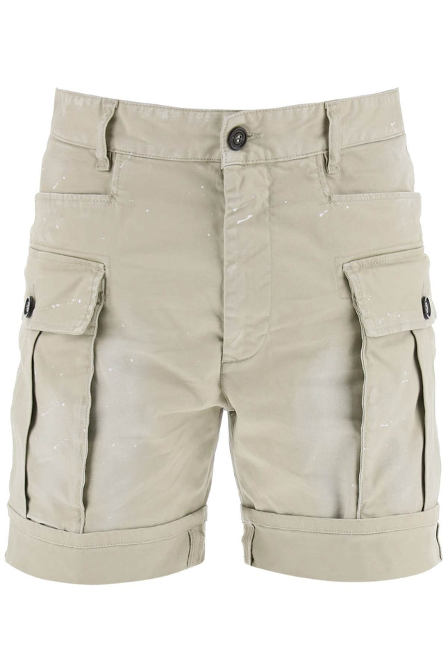 Dsquared2 "light spots marine cargo bermuda-men > clothing > trousers > bermuda and shorts-Dsquared2-Urbanheer