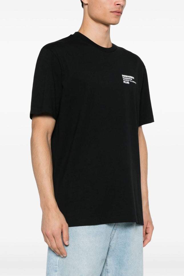 Dsquared2 T-shirts and Polos Black