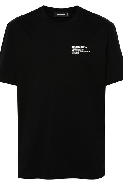 Dsquared2 T-shirts and Polos Black